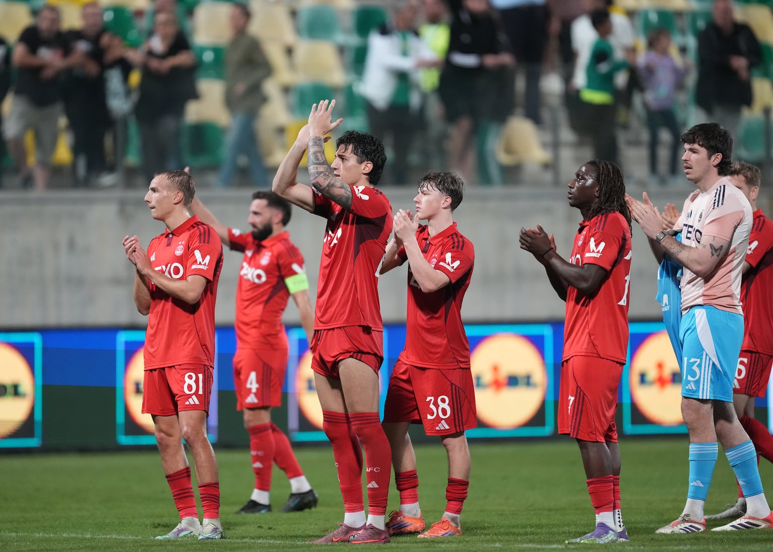 Jimmy Thelin hails Aberdeen improvement after away draw with AEK Larnaca