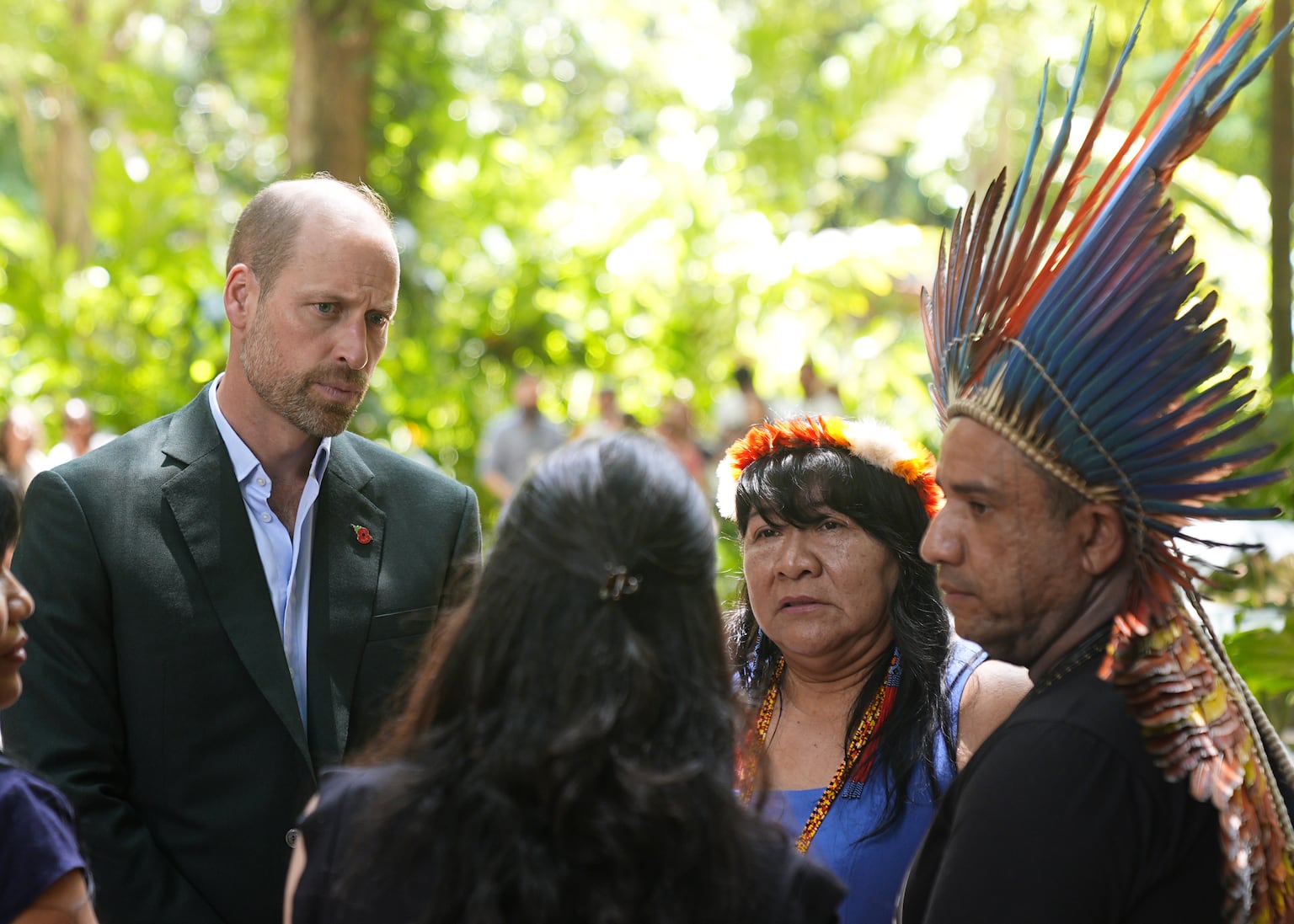 Prince of Wales pledges support for Brazilian indigenous communities