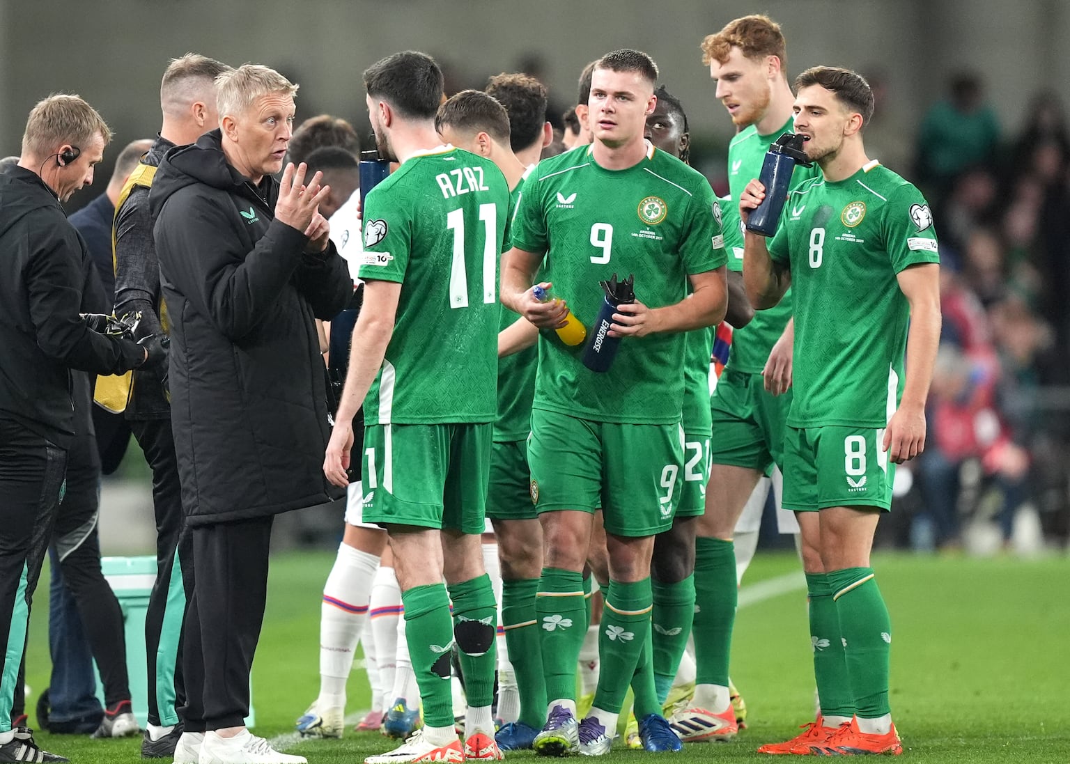 ‘We have it in our hands...’ Republic of Ireland boss maintains positive outlook as he names squad for Portugal and Hungary World Cup qualifiers