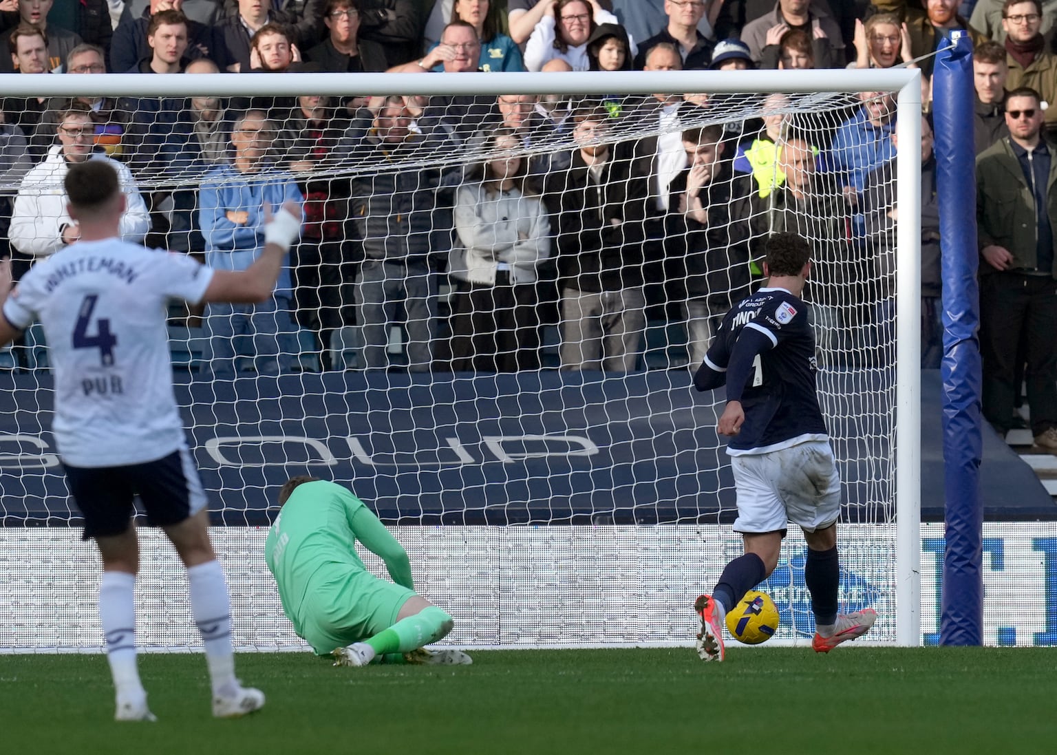 Millwall hit back to draw at home to Preston after Daniel Iversen error