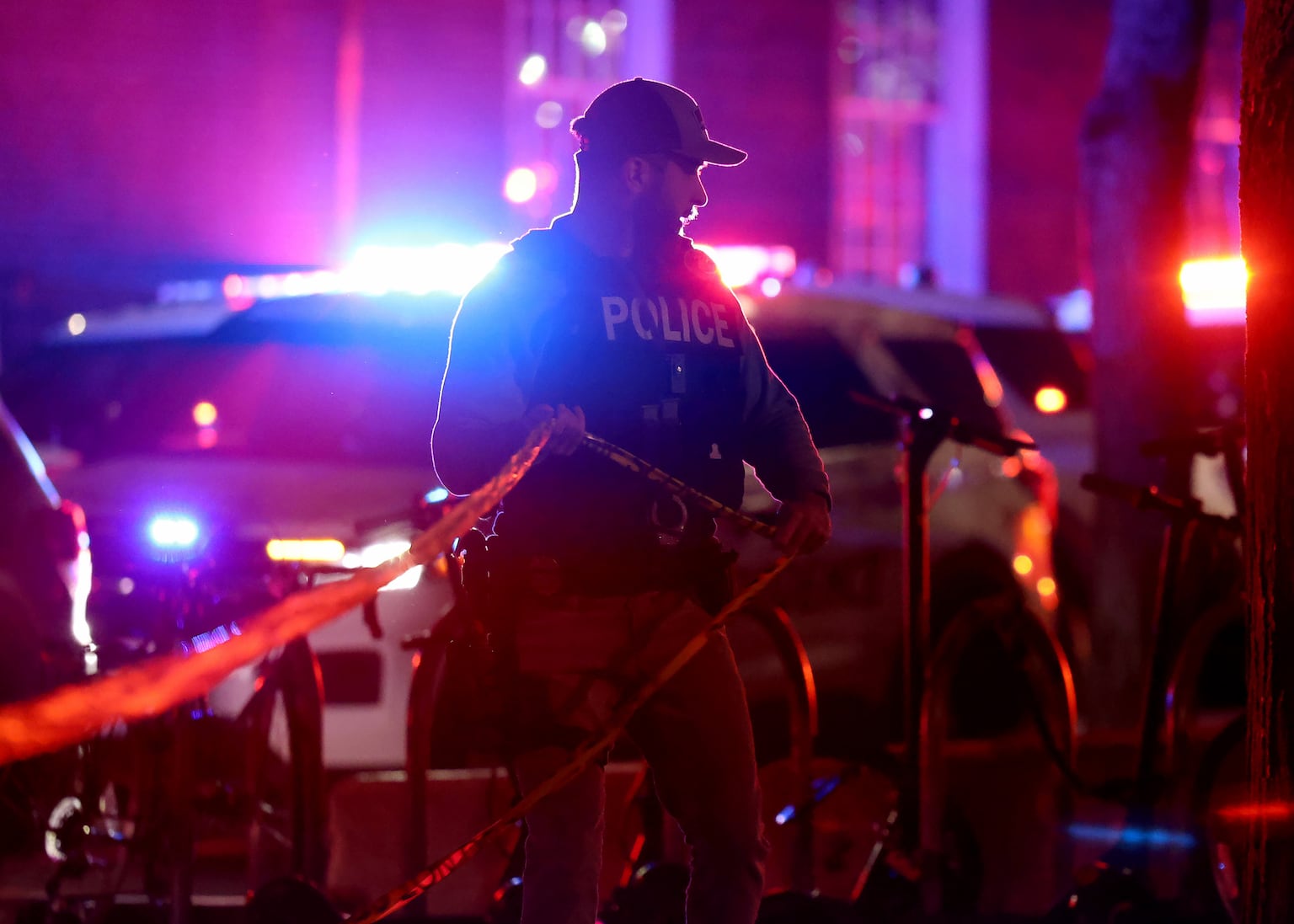 Police search Brown University after gunman kills two and wounds nine on campus