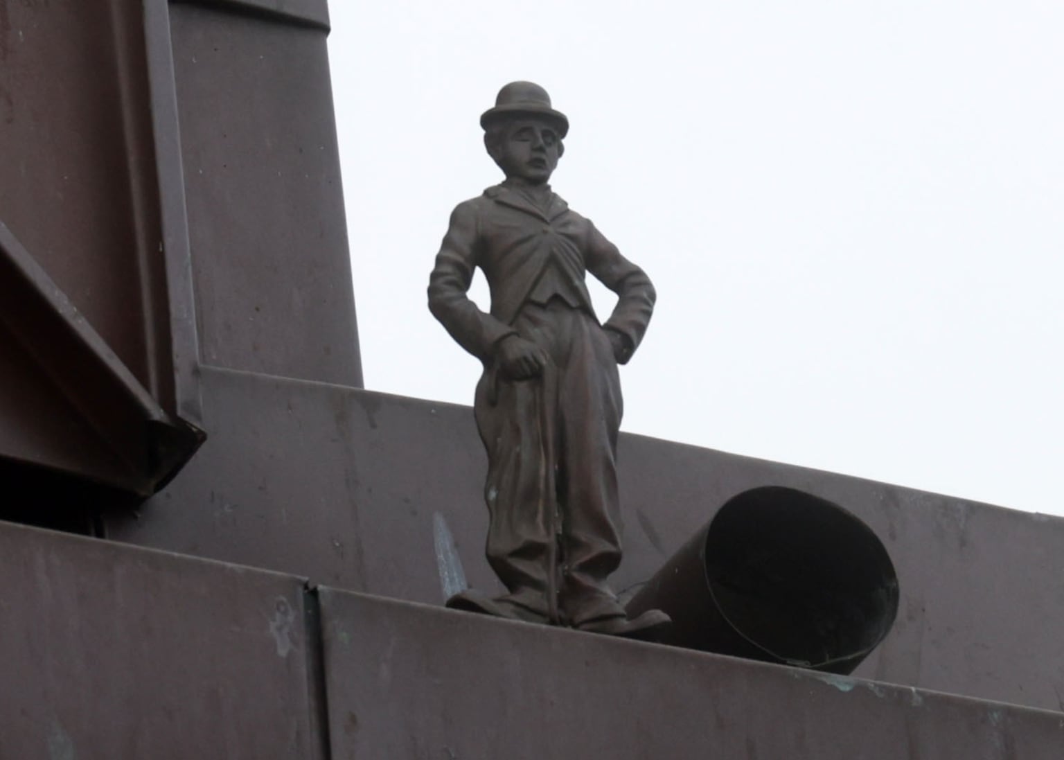 Belfast’s hidden Charlie Chaplin memorial may be city’s ‘smallest statue’