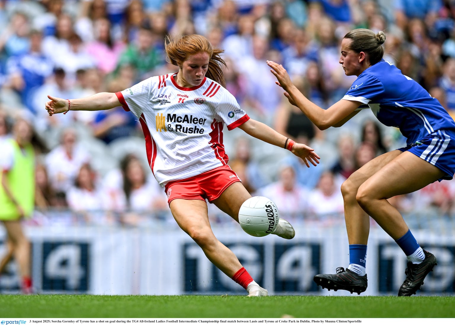 Sorcha Gormley continues golden season as Carrickmore take All-Ireland camogie title