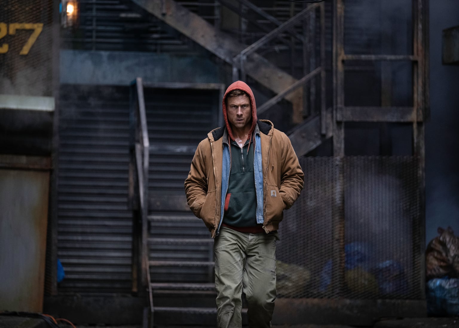 Glen Powell, Colman Domingo, Lee Pace and Edgar Wright on adapting Stephen King’s The Running Man