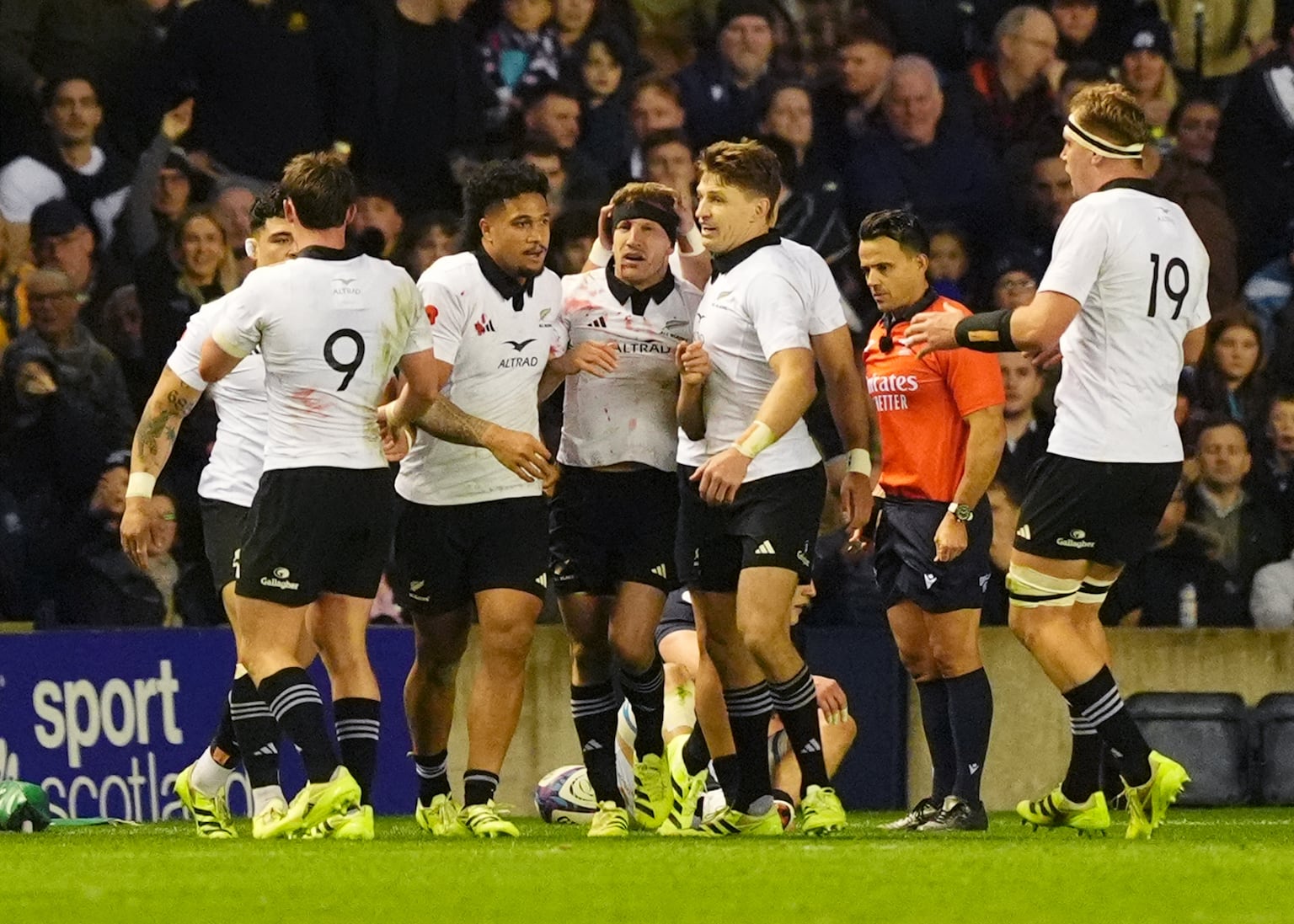 Scotland fightback not enough as New Zealand run out winners at Murrayfield