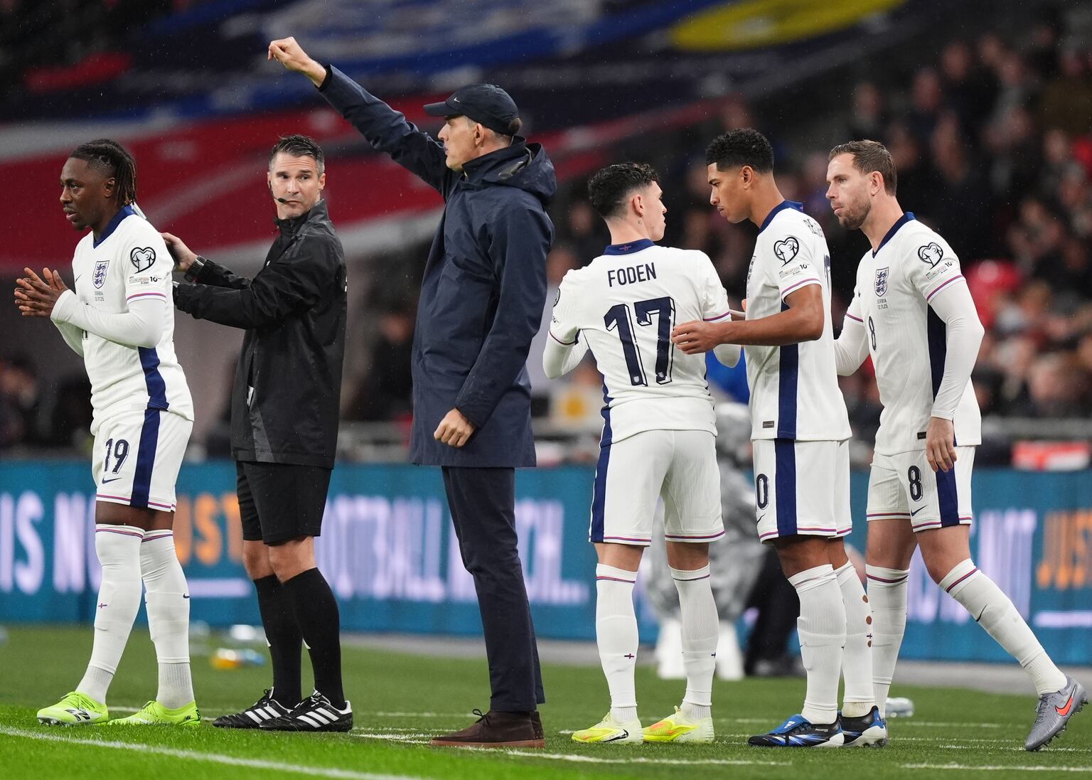 Thomas Tuchel pleased to see England’s substitutes make an impact against Serbia