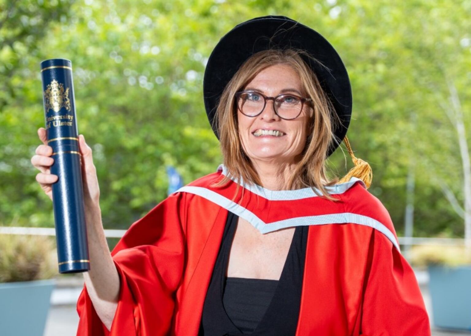 Donna Rainey received an honorary degree for her rewilding work