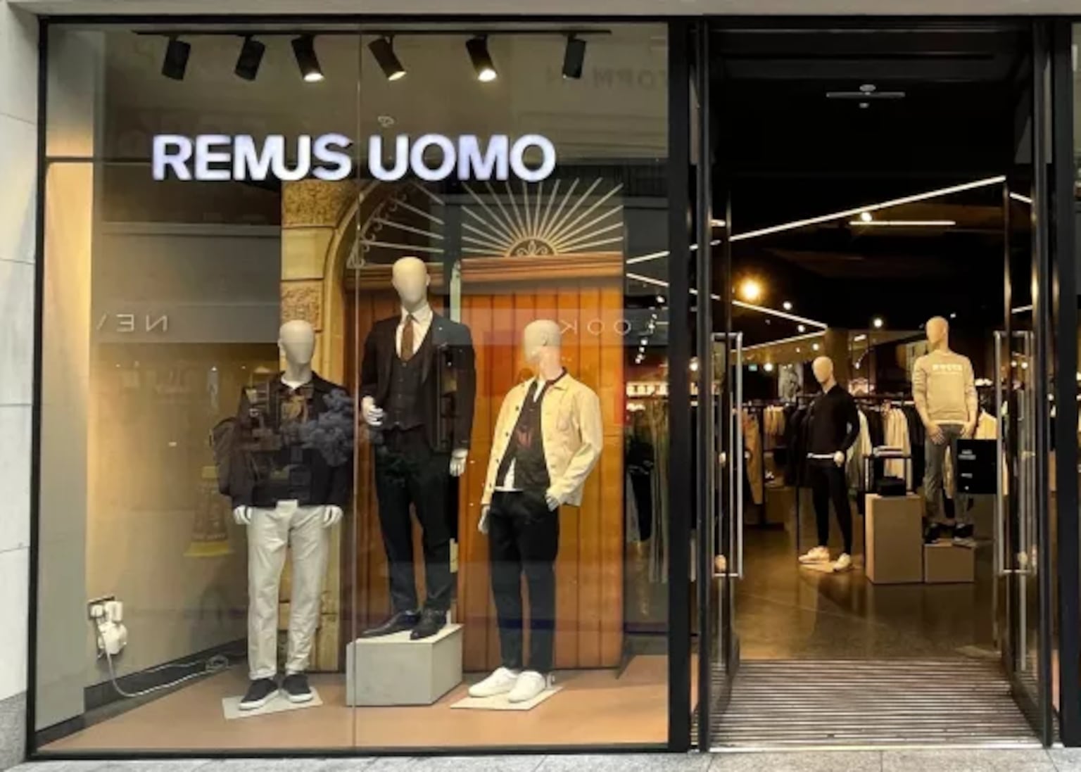 The Remus Oumo store at Victoria Square, which will close when the retailer relocates to Arthur Street.