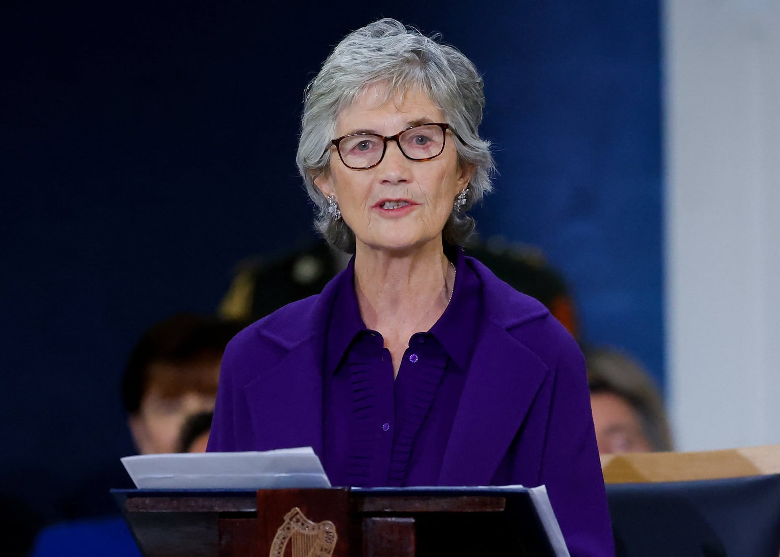 Catherine Connolly vows all voices will be heard as she becomes Ireland’s new president