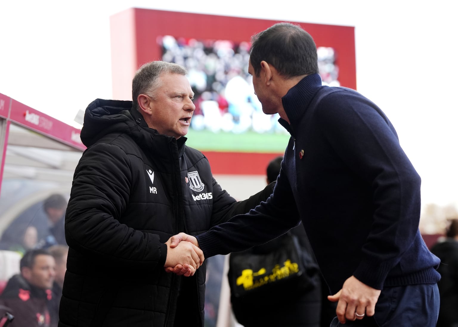 Mark Robins realistic about Stoke prospects after defeat by leaders Coventry