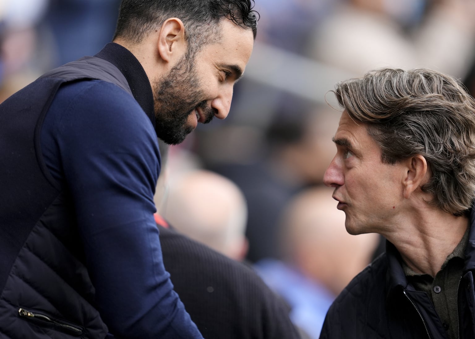 Thomas Frank believes Man Utd have advantage in battle for Champions League