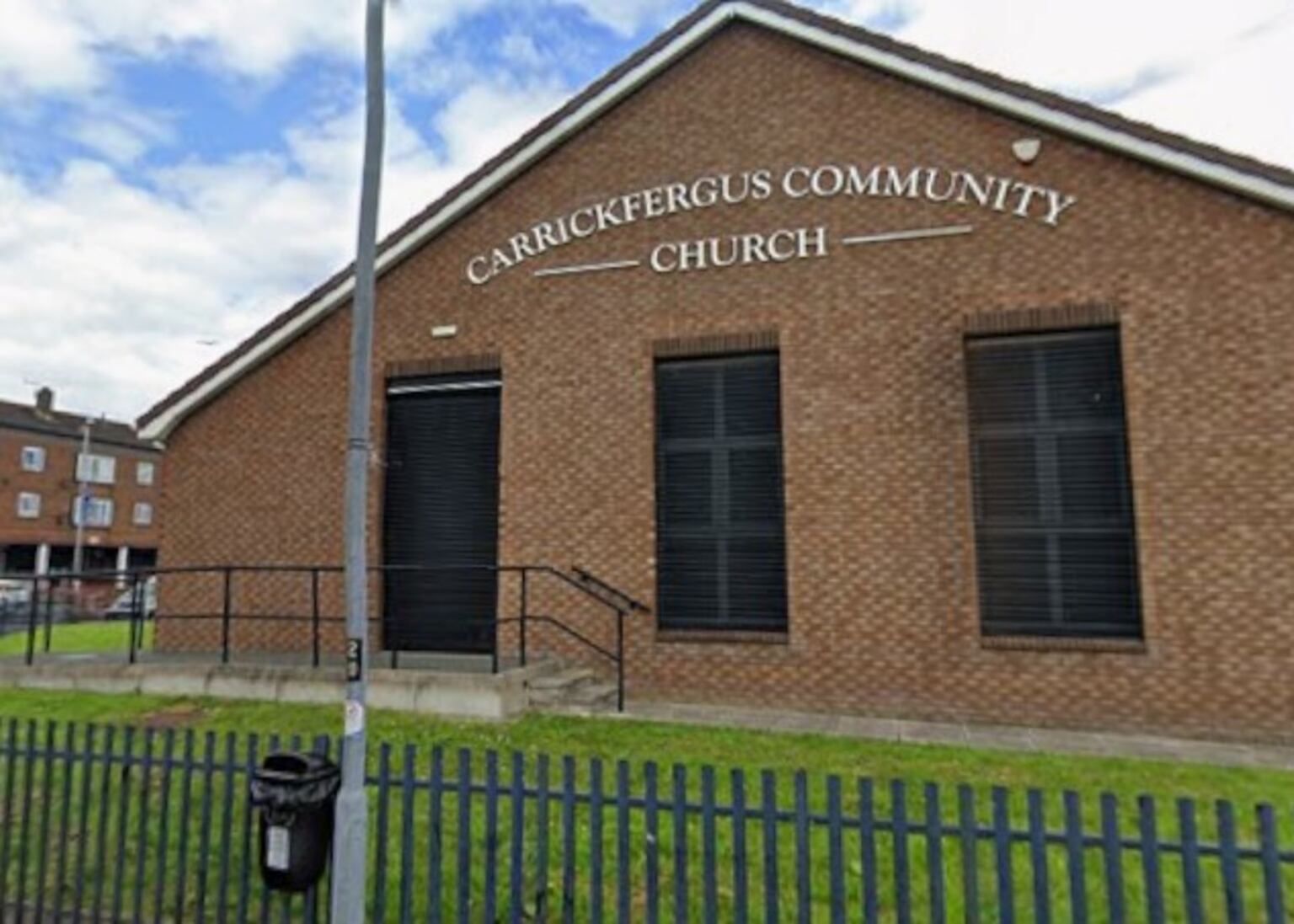 Carrickfergus Community Church in Carrick's Bridewell Drive area