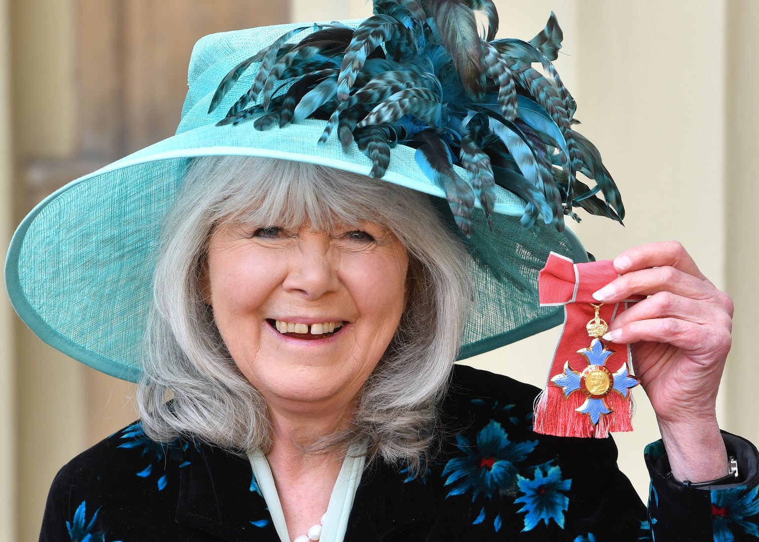 Dame Jilly Cooper died in hospital after fall at home, inquest told