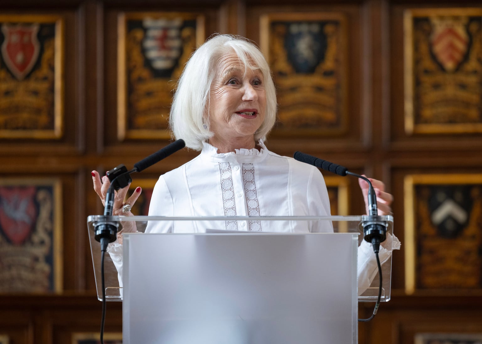 Helen Mirren ‘unbelievably excited’ to help launch RSC’s Shakespeare curriculum