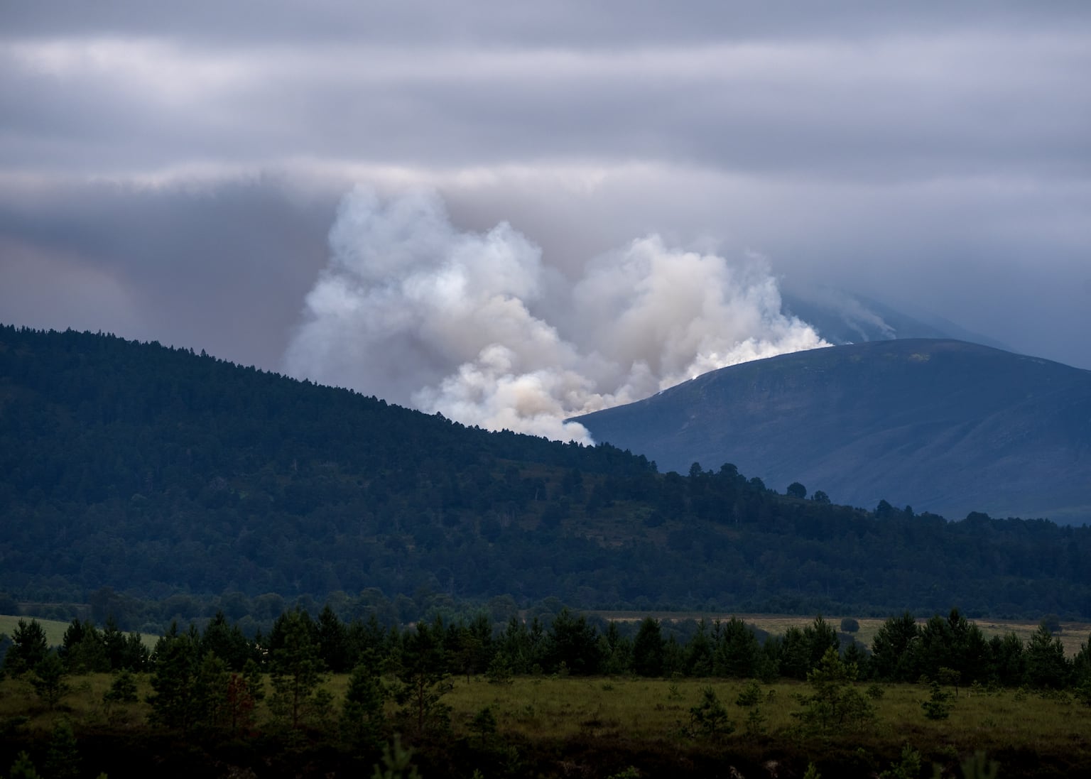 Wildfire warnings in Scotland extended