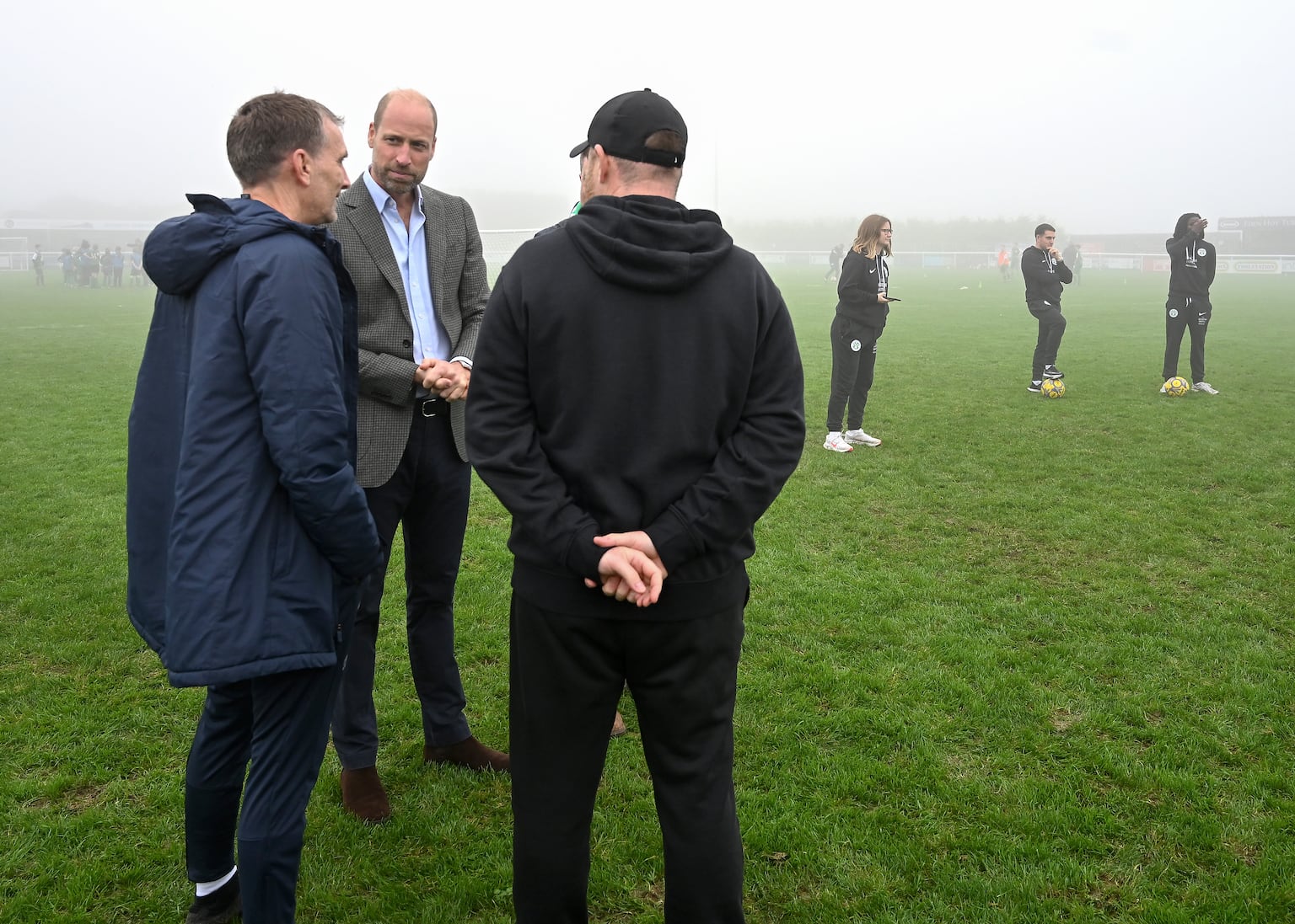 William opens new road for football club