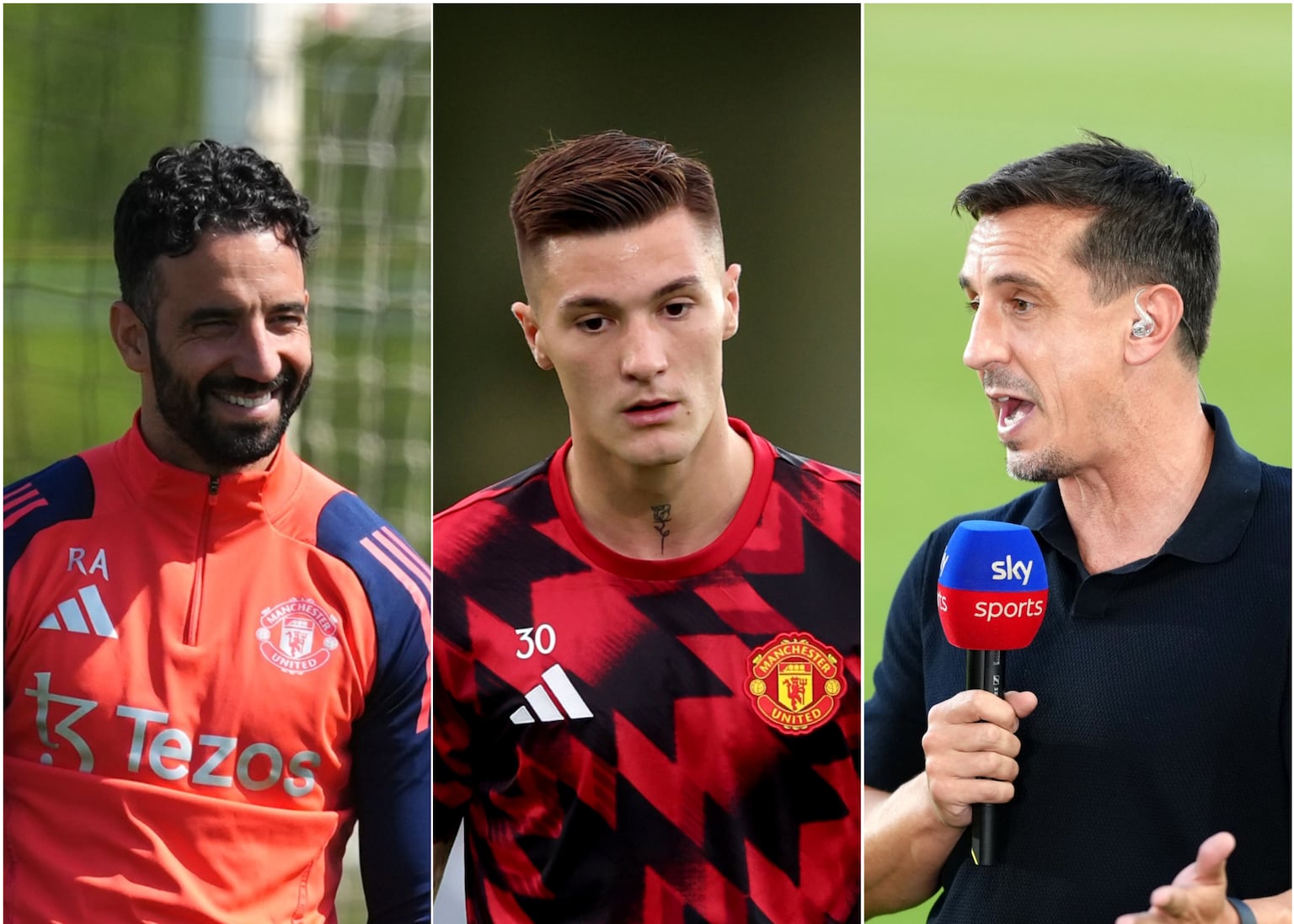 Ruben Amorim insists Benjamin Sesko will succeed despite Gary Neville criticism