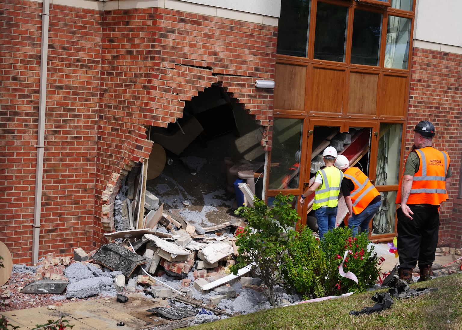 Driver who crashed stolen BMW into care home jailed for over five years