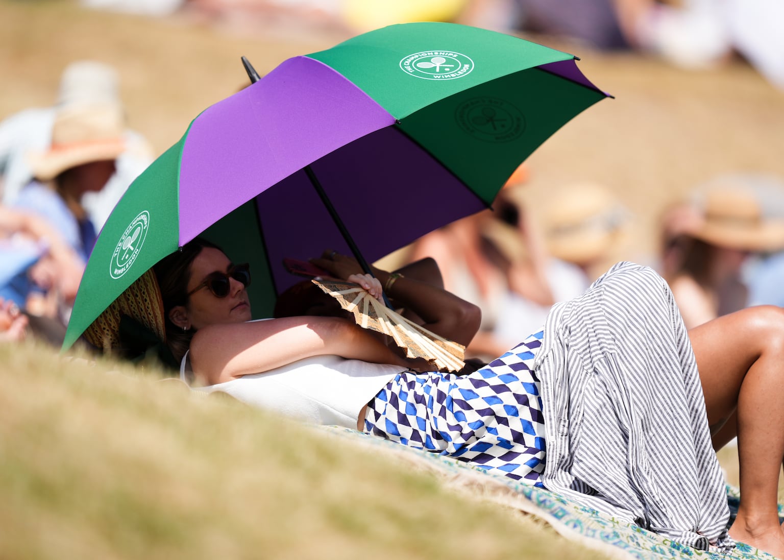 Wimbledon fans fill ‘Arthur’s Seat’ to watch British wildcard Fery in semi-final
