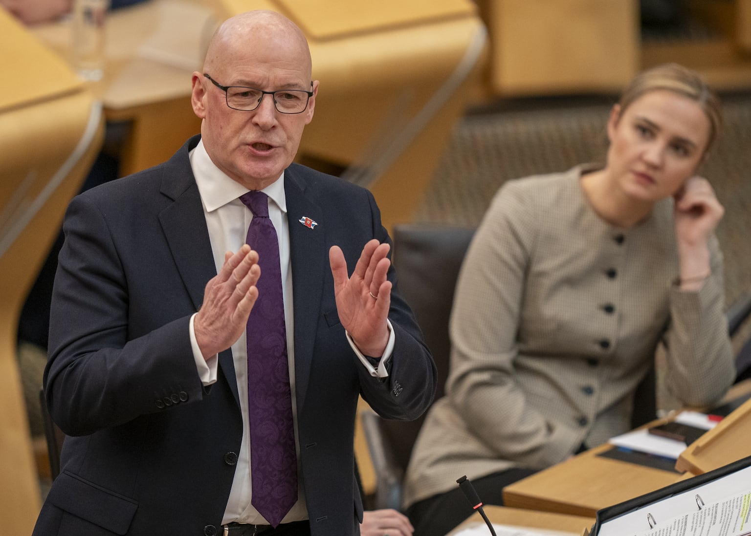 Government ‘riven with internal dissent’, says Swinney after Streeting briefing