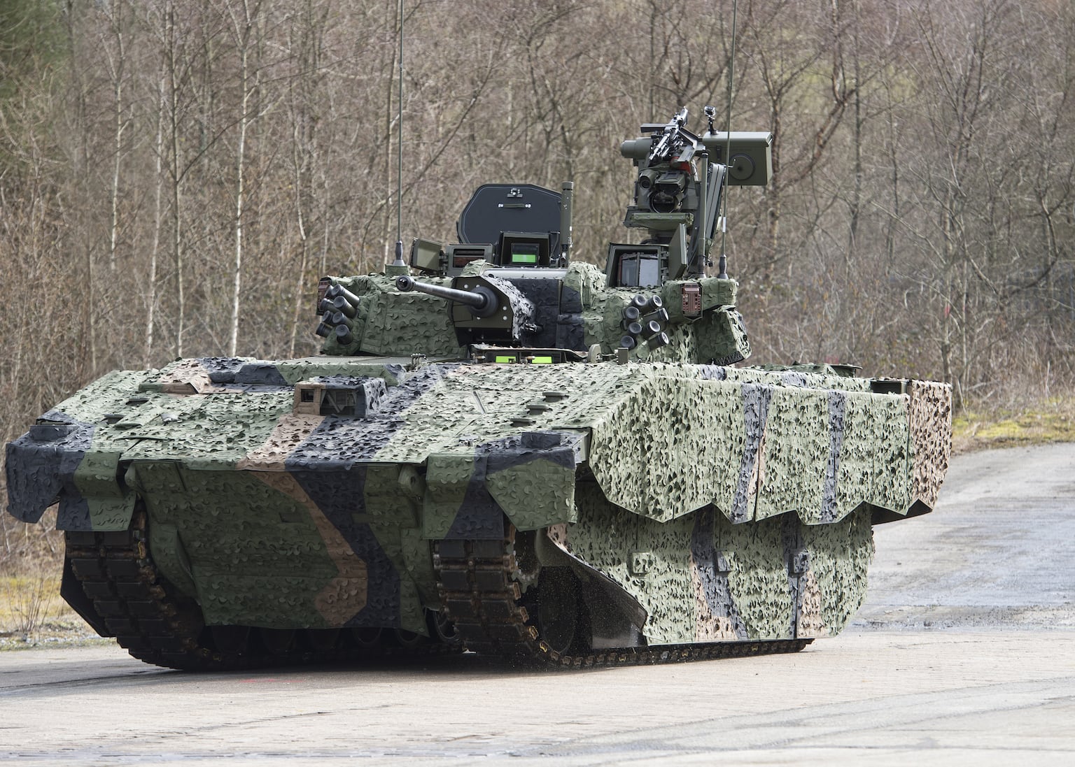 Ajax armoured vehicle programme has ‘left its troubles behind’, says minister