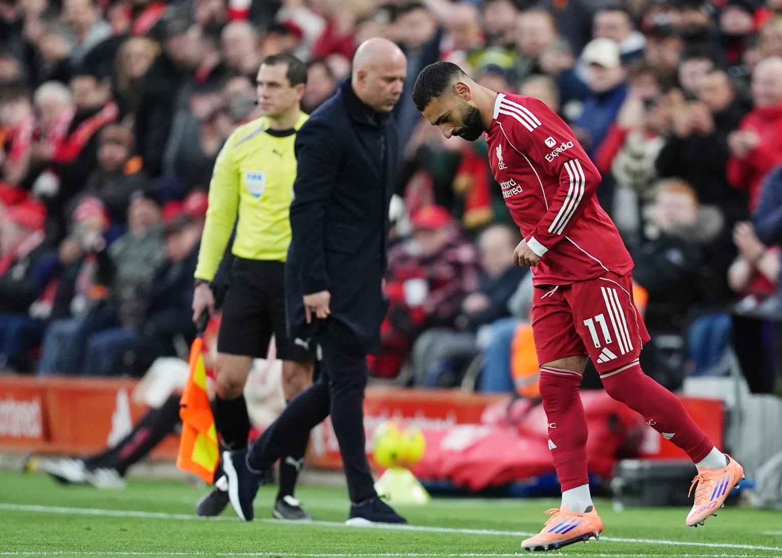 Mohamed Salah returns from the bench as Hugo Ekitike scores twice for Liverpool