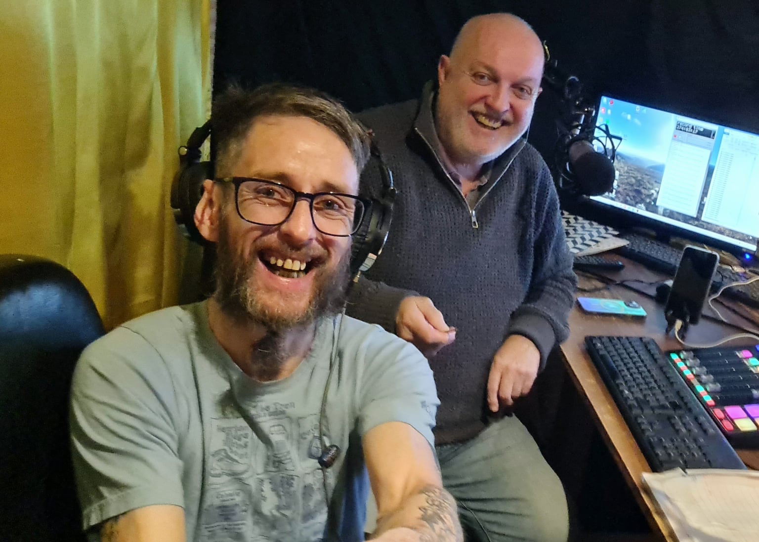 Anne Hailes: How NI broadcaster found his voice after hitting rock bottom