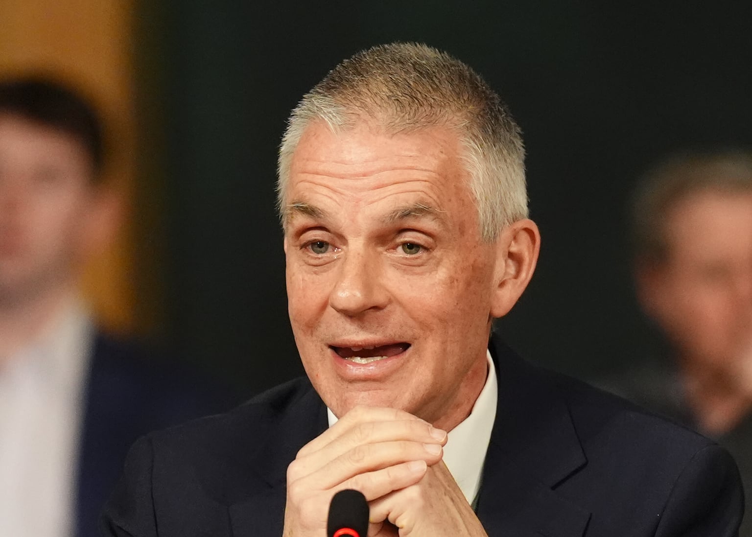 Tim Davie to address BBC staff after Donald Trump’s legal threat