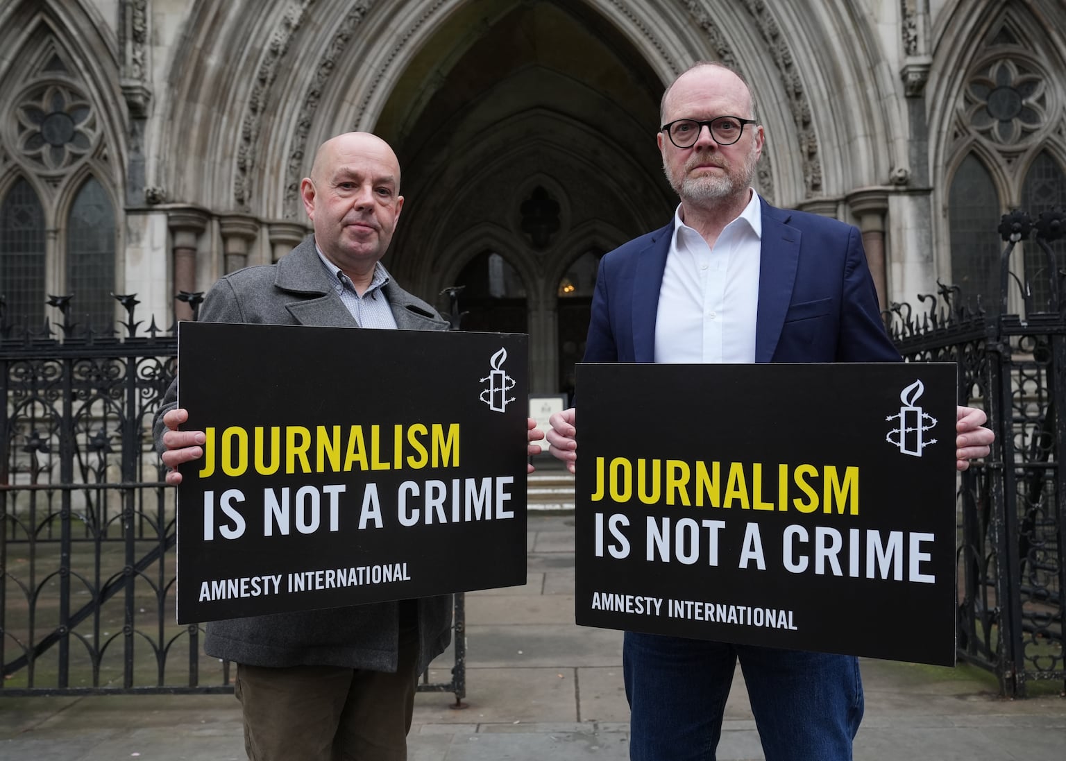 Barry McCaffrey and Trevor Birney call for public inquiry into PSNI spy operations