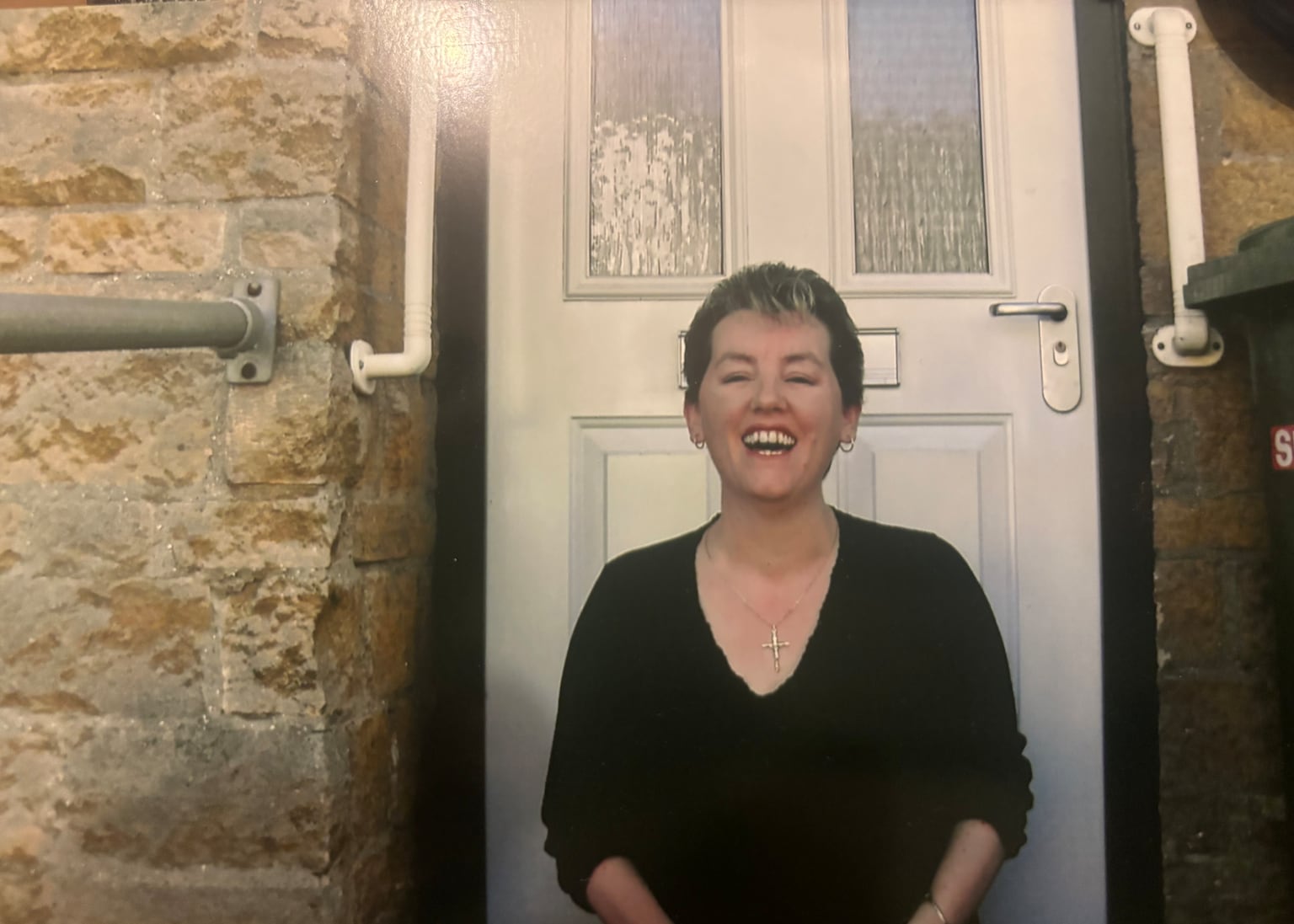 Mother-of-two died after tripping and falling outside hospital entrance