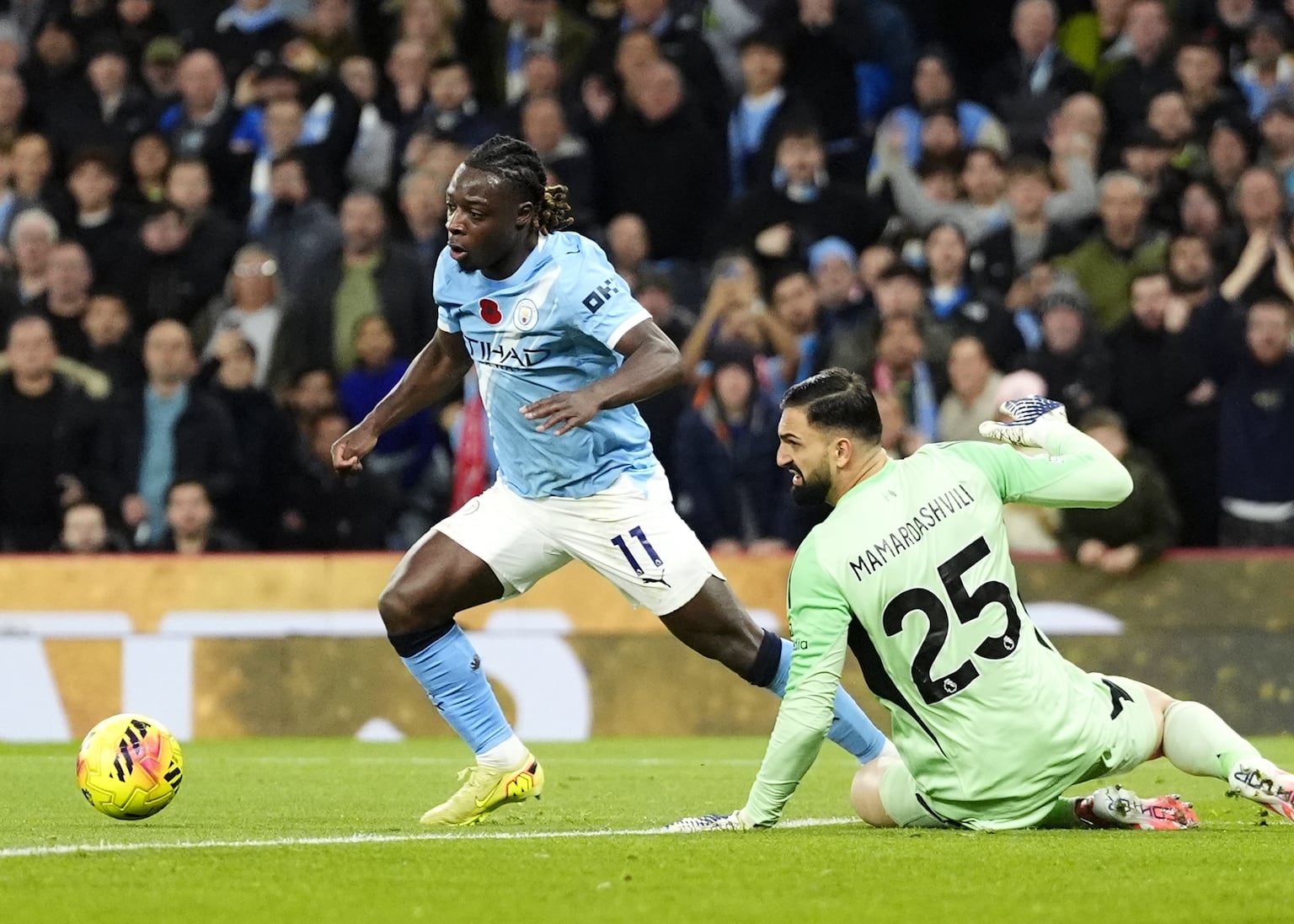 Man City winger Jeremy Doku confident he can build on superb Liverpool display