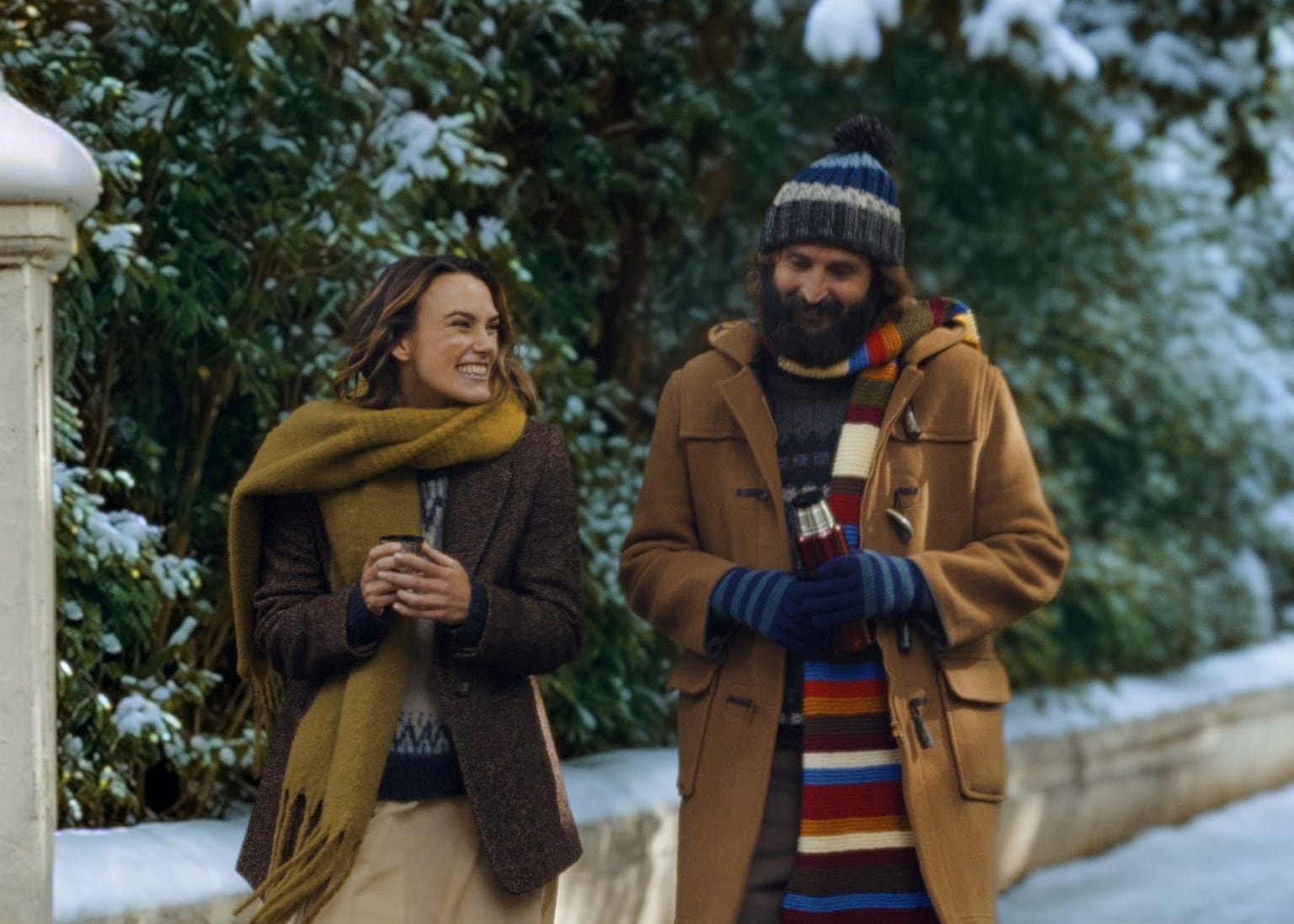 Keira Knightley stars in Waitrose’s Christmas ‘mini romcom’ ad
