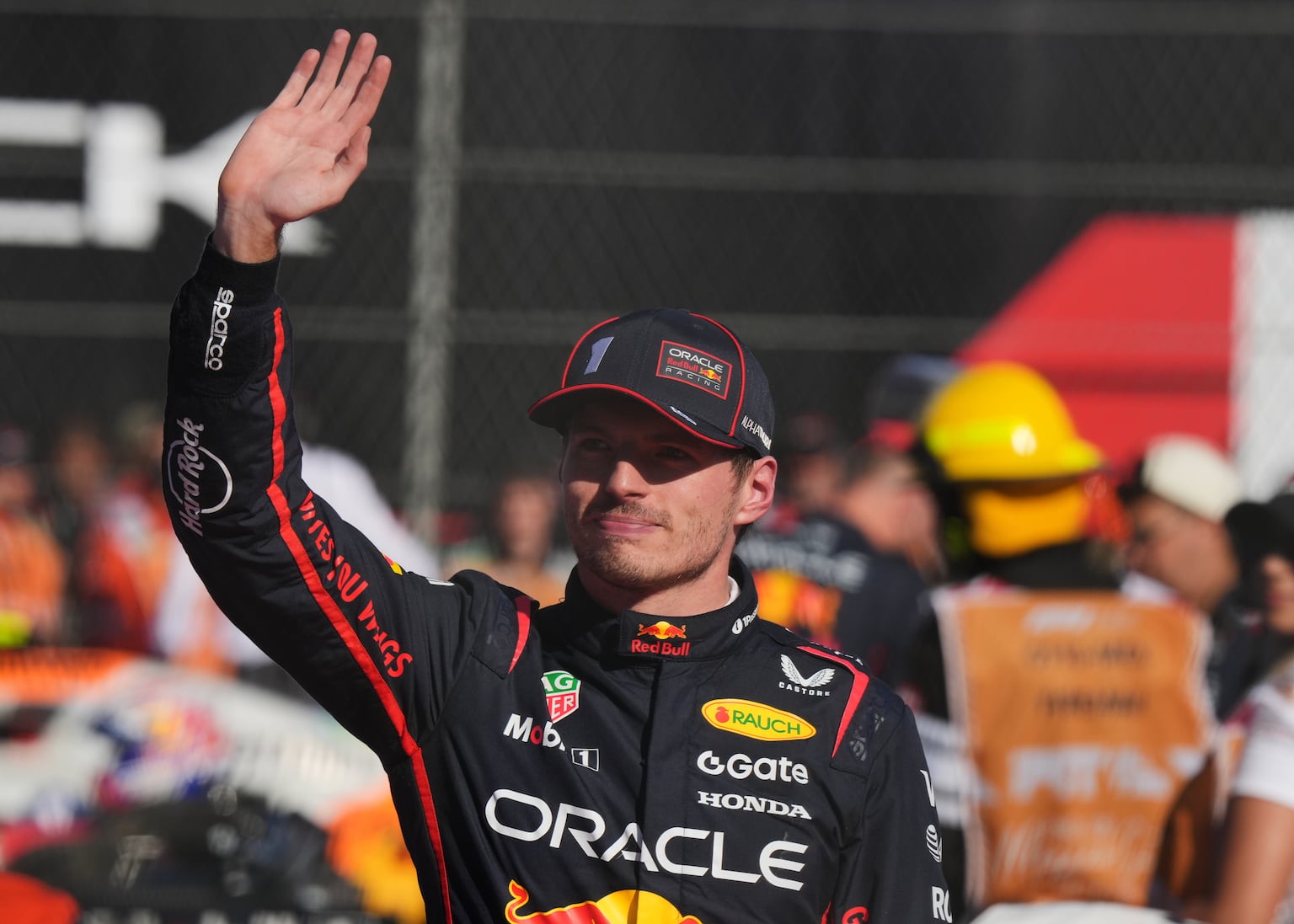 Max Verstappen feeling ‘no pressure’ despite ‘remarkable’ Formula One title push