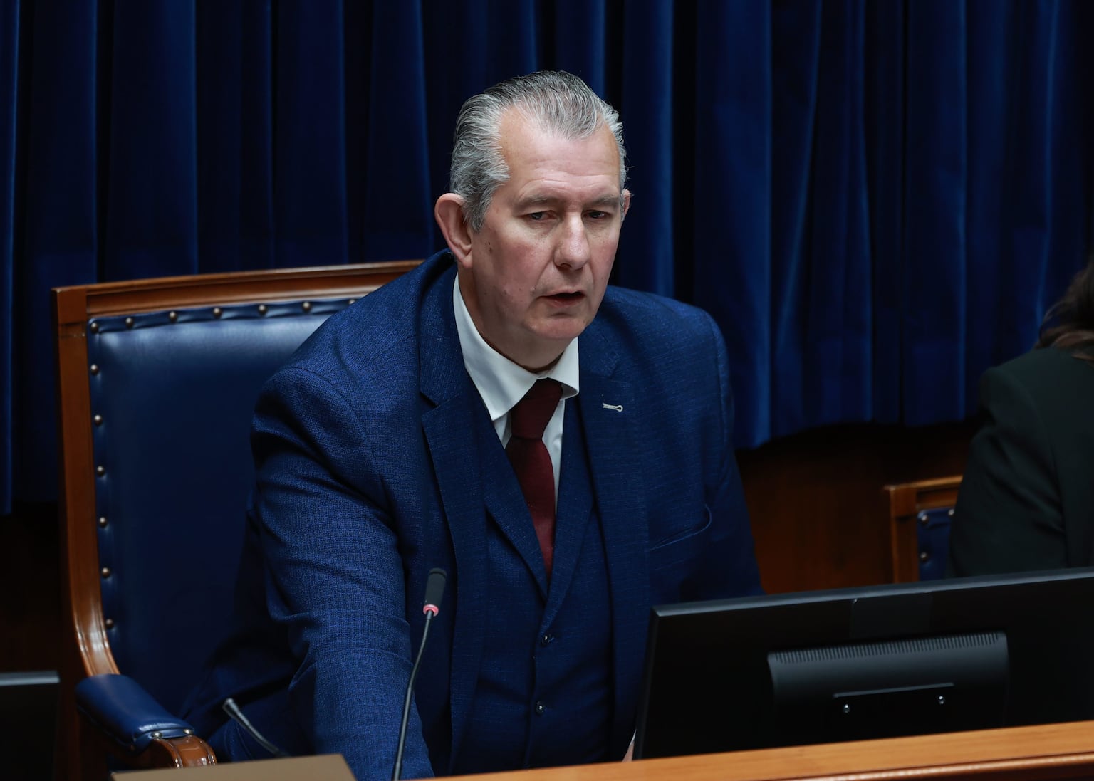 Assembly speaker Edwin Poots also declines presidential inauguration